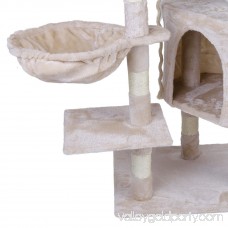 120cm Multi-Level Cat Tree Scratcher Condo Tower 570188321